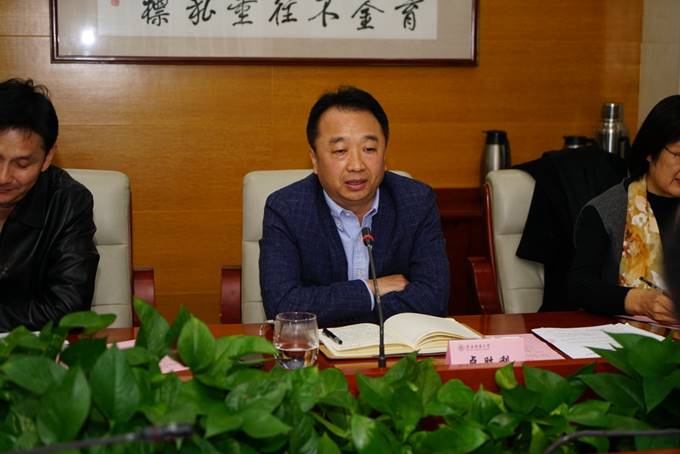 说明: 4.我校党委副书记卢胜利讲话